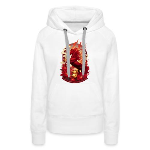 Year of the Horse Ascent T Shirt, Lunar New Year - Women's Premium Hoodie