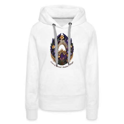 Easter Meadow Crown Renewal T Shirt, Spring Gift - Women's Premium Hoodie