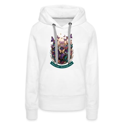Easter Dawn's Flutter Butterfly T Shirt, Gift - Women's Premium Hoodie