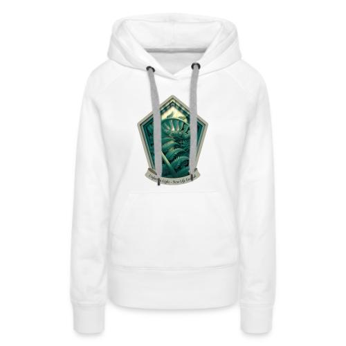 Easter Unfurl in Light Fern T Shirt, Spring Gift - Women's Premium Hoodie