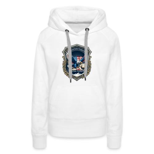 USA Eagle Vanguard T-Shirt,American Flag PrideGift - Women's Premium Hoodie
