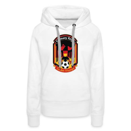 Germany Eagle Reign T-Shirt, German Flag Gift - Women's Premium Hoodie