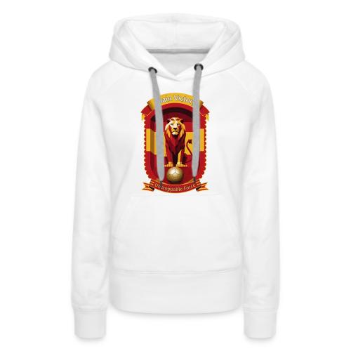 Spain Lion Victory T-Shirt, Flag Pride Crest Gift - Women's Premium Hoodie