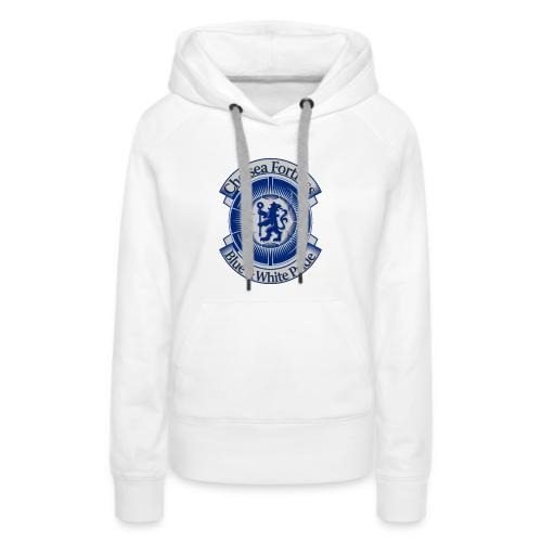 Chelsea Fortress T Shirt, Soccer City Pride Gift - Women's Premium Hoodie