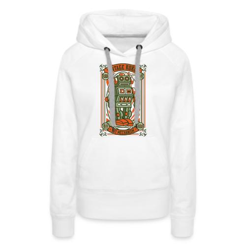 Vintage Toy Robot - Women's Premium Hoodie
