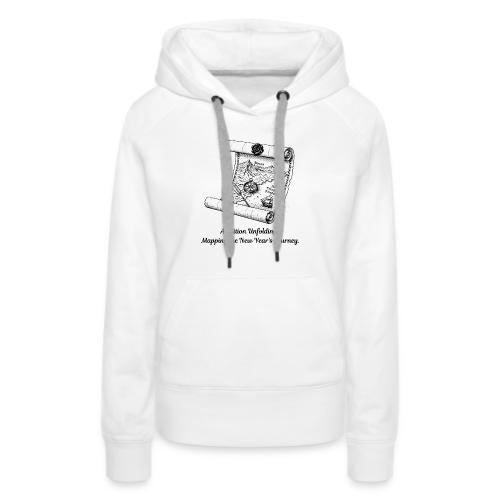 Unfolding Map of Ambition T-Shirt - Women's Premium Hoodie
