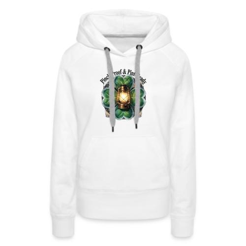 Pinch-Proof Lantern Clover T-Shirt - Women's Premium Hoodie