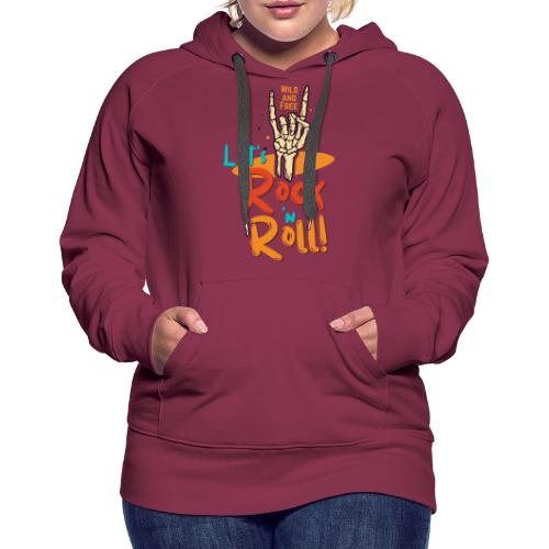 Let's Rock and Roll - Women's Premium Hoodie