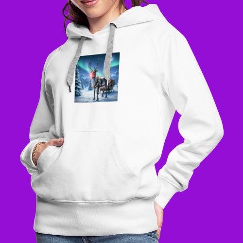 Rudolph the red nosed reindeer - Women's Premium Hoodie