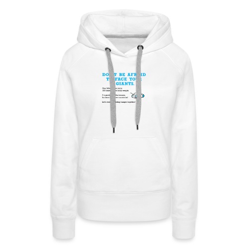 Humans Can Move Mountains - Women's Premium Hoodie
