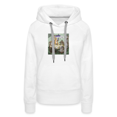 Cryptocurrency Trading Dogs - Women's Premium Hoodie