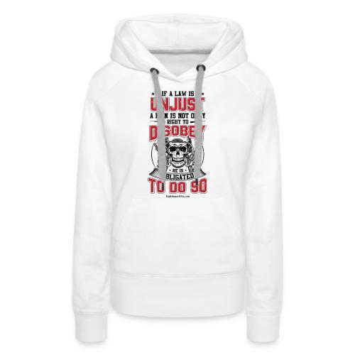 Unjust Laws for Light Colors - Women's Premium Hoodie