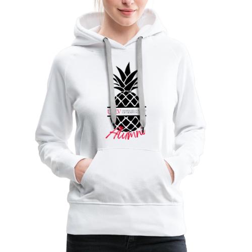 Alumni Pineapple Graphic - Women's Premium Hoodie