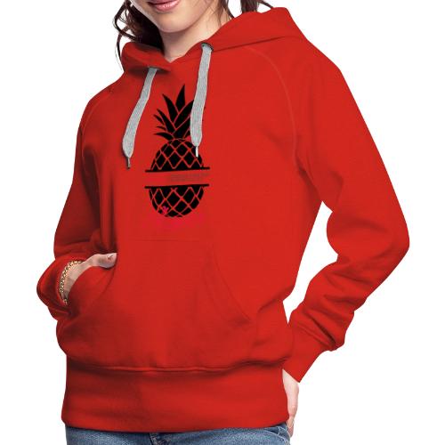 Alumni Pineapple Graphic - Women's Premium Hoodie