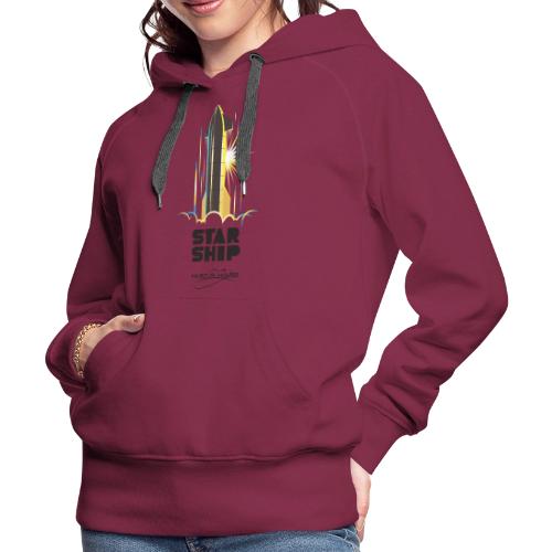 Star Ship Earth - Light - With Logo - Women's Premium Hoodie