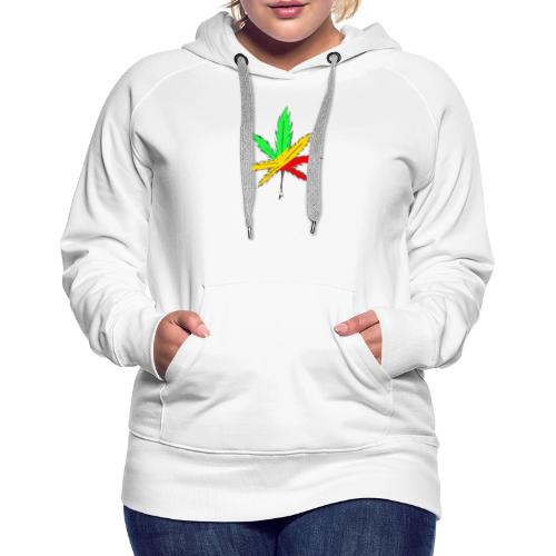 Rasta leaf - Women's Premium Hoodie