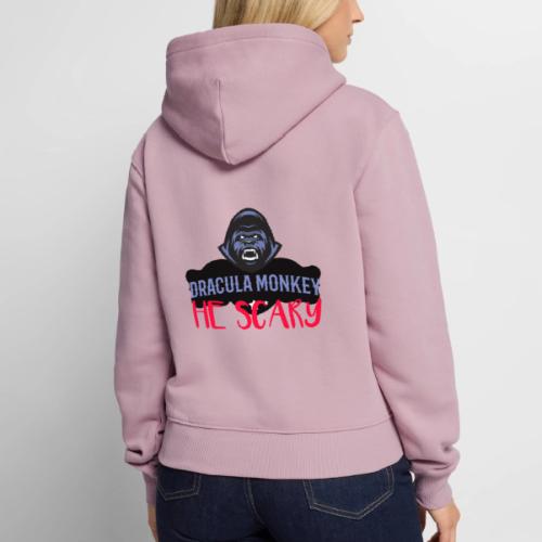 HE SCARY! BEHOLD: DRACULA MONKEY! - Women's Premium Hoodie