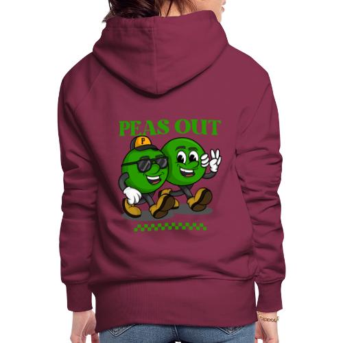 PEAS OUT! - Women's Premium Hoodie