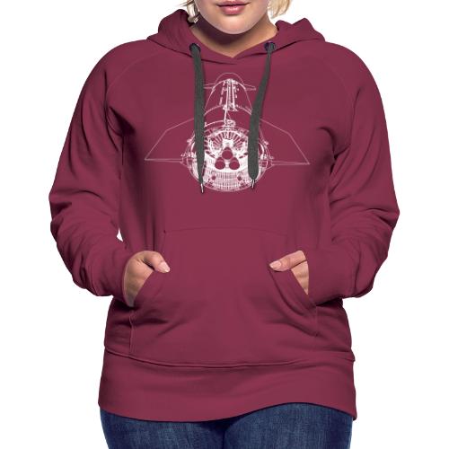 To Mars by NEOPORK White Version - Women's Premium Hoodie