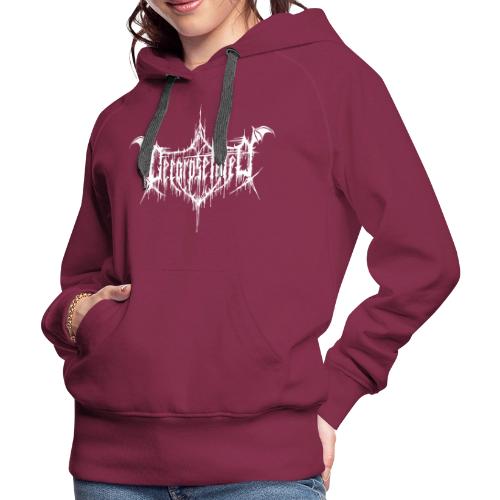 Decorpsetated Logo White - Women's Premium Hoodie