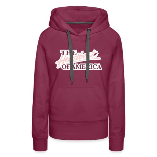 The Heartbeat of America - Women's Premium Hoodie