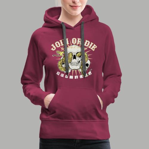 Grappling X Join or Die - Women's Premium Hoodie