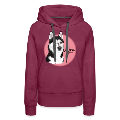 Kira the Husky from Gone to the Snow Dogs - Women's Premium Hoodie