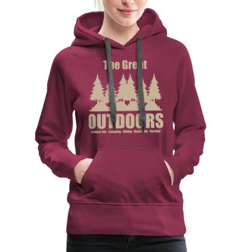 The great outdoors - Clothes for outdoor life - Women's Premium Hoodie