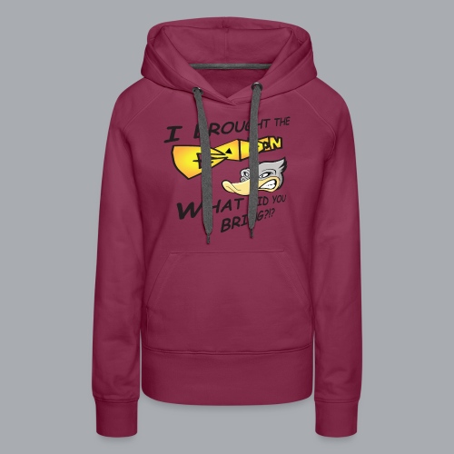 I brought the awesome - Women's Premium Hoodie