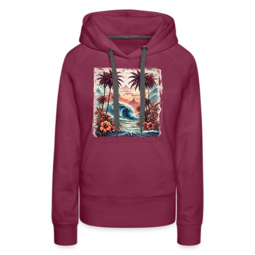 Paradise Wave - Women's Premium Hoodie