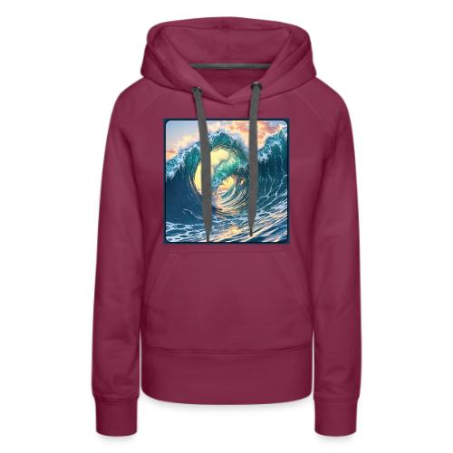 Double Barrel Wave - Women's Premium Hoodie