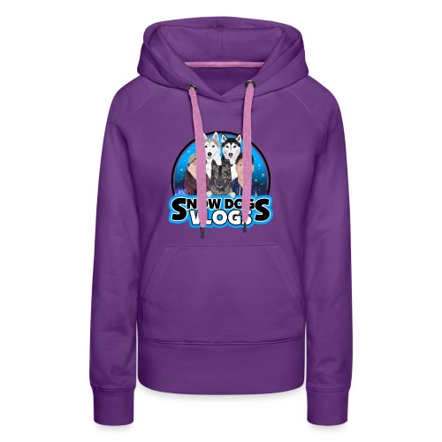 Snow Dogs Vlogs Family Logo - Women's Premium Hoodie