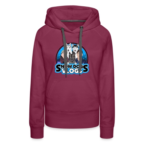 Snow Dogs Vlogs Family Logo - Women's Premium Hoodie