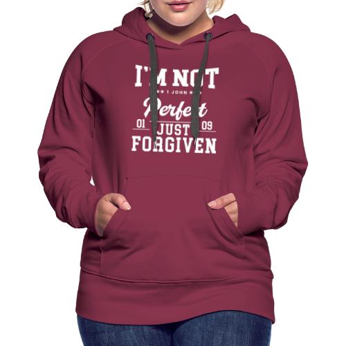 I'm Not Perfect-Forgiven Collection - Women's Premium Hoodie