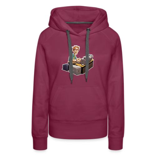 Hard At Work - Women's Premium Hoodie