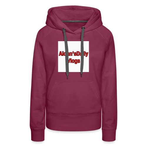 Aidan'sDailyVlogsTshirts - Women's Premium Hoodie