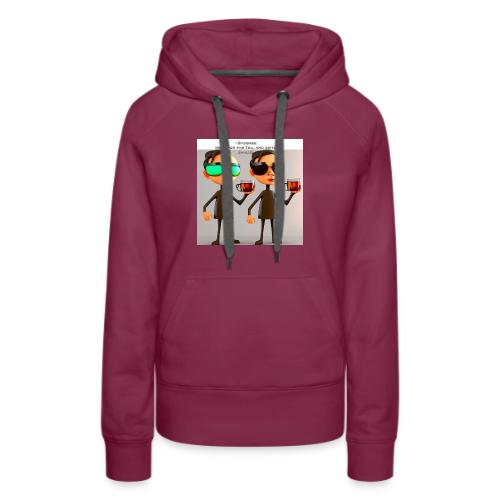 Here for the tea - Women's Premium Hoodie
