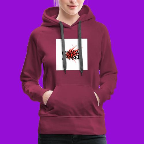 Kenada Apparel graffiti splash - Women's Premium Hoodie