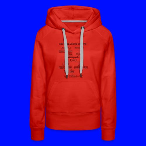 How To Be A Notre Dame Fan - Women's Premium Hoodie