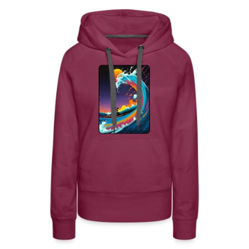Sunshine Surfing - Women's Premium Hoodie