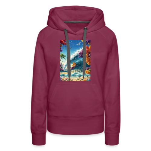 Glassy Shore Pound - Women's Premium Hoodie
