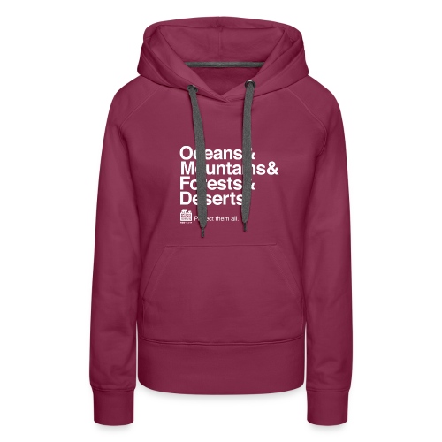 Protect Them All - Landscapes - Women's Premium Hoodie