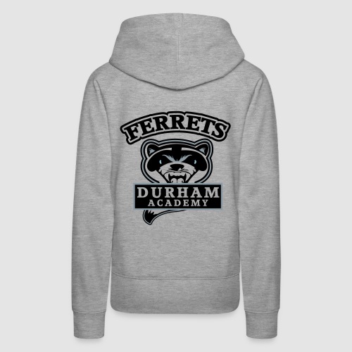 durham academy ferrets logo black - Women's Premium Hoodie