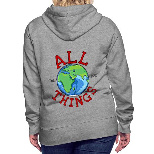 The Blood of Jesus - Women's Premium Hoodie