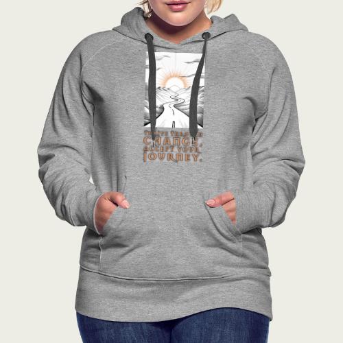 Recovery Mantra for Flowing Foward - Women's Premium Hoodie