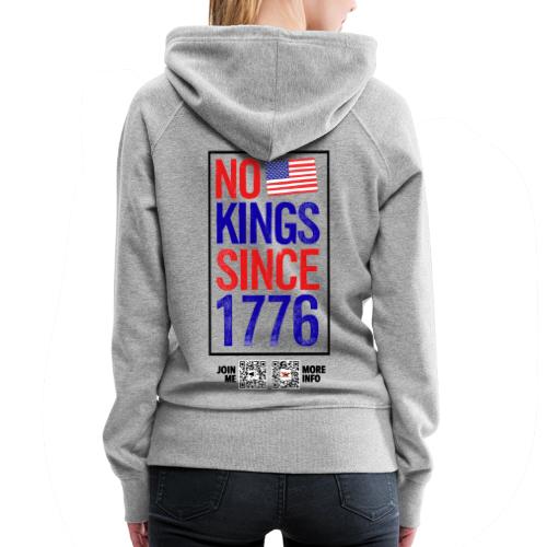 1776 (back-facing) - Women's Premium Hoodie