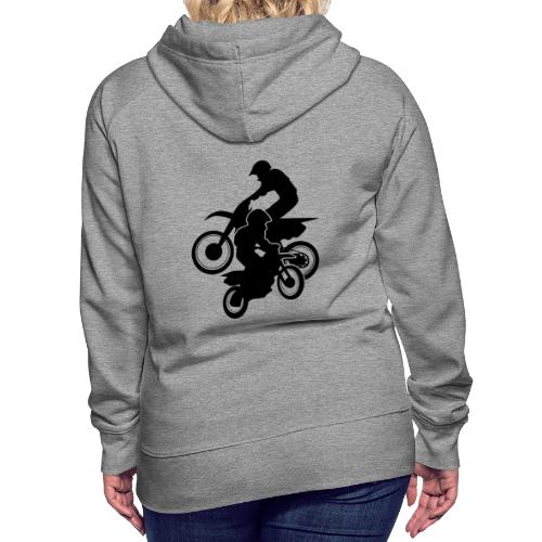 Motocross Dirt Bikes Off-road Motorcycle Racing - Women's Premium Hoodie