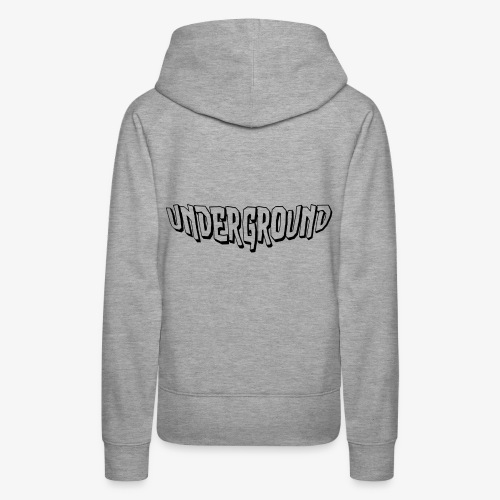 Underground Letters - Women's Premium Hoodie