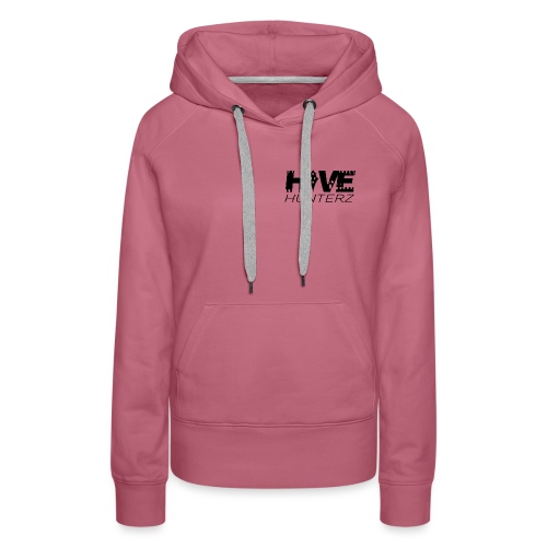 Hive Hunterz Black Logo - Women's Premium Hoodie