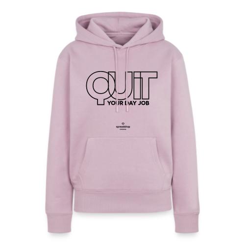 Quit in black - Women's Premium Hoodie